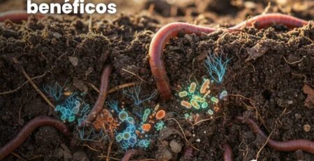 Mejoramiento de suelos agrícolas degradados transformados en un suelo fértil con microrganismos beneficiosos y ácidos húmicos y fúlvicos